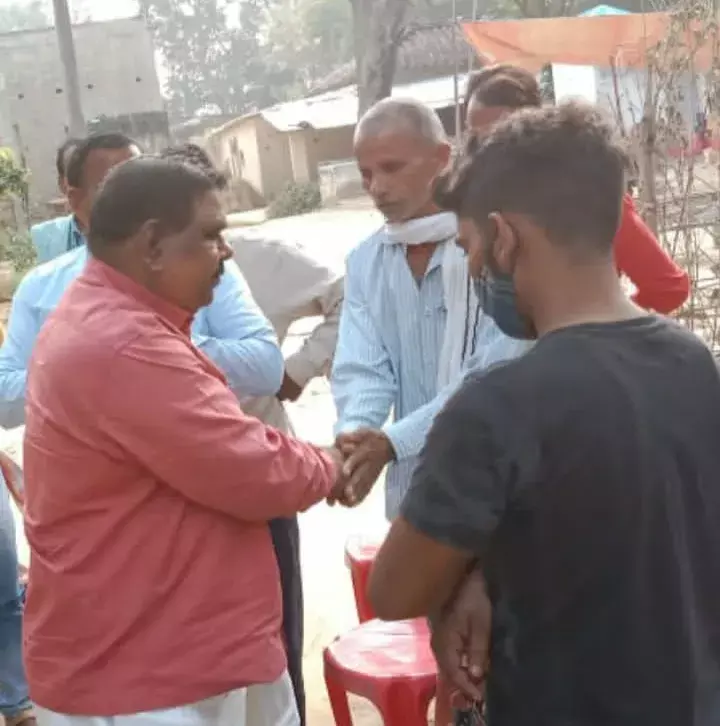 पीड़ित को न्याय मिले अपराधी सलाखों के पीछे होंगे- नवागंतुक प्रभारी निरीक्षक विनोद कुमार सिंह