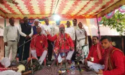 रामगढ़ी में मेले का, आल्हा गायन कार्यक्रम का हुआ आयोजन