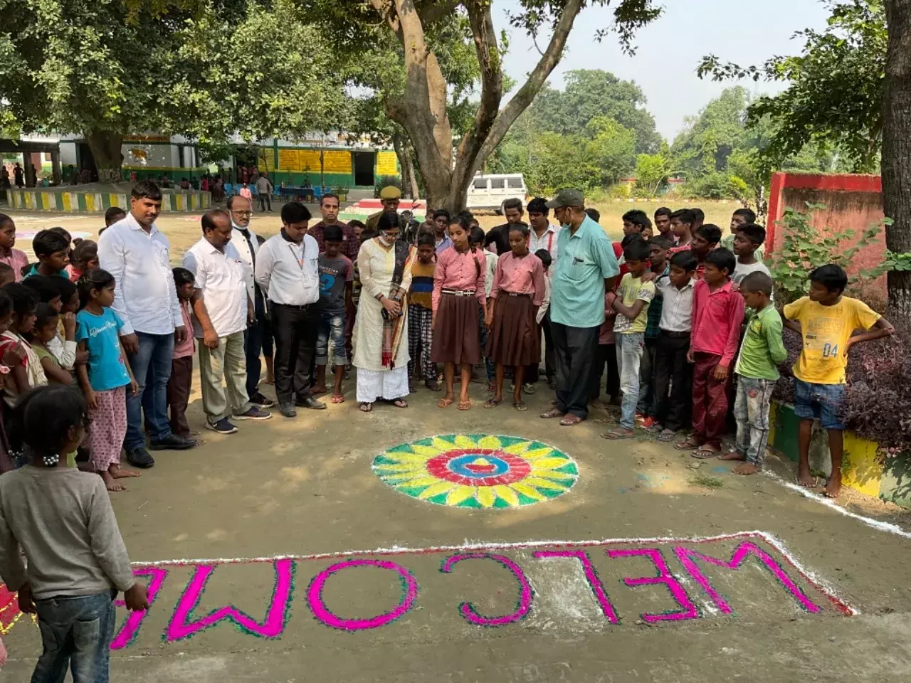 मतदाता जागरूकता रंगोली प्रतियोगिता