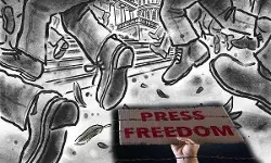 рдпреЗ рдкреВрд░реА рддрд░рд╣ рдкреНрд░реЗрд╕ рдХрд╛ рд╢реЛрд╖рдг рдФрд░ рдбрд░рд╛рдиреЗ рдХреА рдХреЛрд╢рд┐рд╢ рд╣реИрдВ рддреНрд░рд┐рдкреБрд░рд╛ рд╣рд┐рдВрд╕рд╛ рдкрд░ рджреЛ рдорд╣рд┐рд▓рд╛ рдкрддреНрд░рдХрд╛рд░реЛрдВ рдХреЛ рд╣рд┐рд░рд╛рд╕рдд рдХреЗ рдмрд╛рдж рдПрдбрд┐рдЯрд░реНрд╕ рдЧрд┐рд▓реНрдб рдиреЗ рдЬрддрд╛рдпрд╛ рд╡рд┐рд░реЛрдзред рдпреЗ рдкреВрд░реА рддрд░рд╣ рдкреНрд░реЗрд╕ рдХрд╛ рд╢реЛрд╖рдг рдФрд░ рдбрд░рд╛рдиреЗ рдХреА рдХреЛрд╢рд┐рд╢ рд╣реИрдВ рддреНрд░рд┐рдкреБрд░рд╛ рд╣рд┐рдВрд╕рд╛ рдкрд░ рджреЛ рдорд╣рд┐рд▓рд╛ рдкрддреНрд░рдХрд╛рд░реЛрдВ рдХреЛ рд╣рд┐рд░рд╛рд╕рдд рдХреЗ рдмрд╛рдж рдПрдбрд┐рдЯрд░реНрд╕ рдЧрд┐рд▓реНрдб рдиреЗ рдЬрддрд╛рдпрд╛ рд╡рд┐рд░реЛрдзред