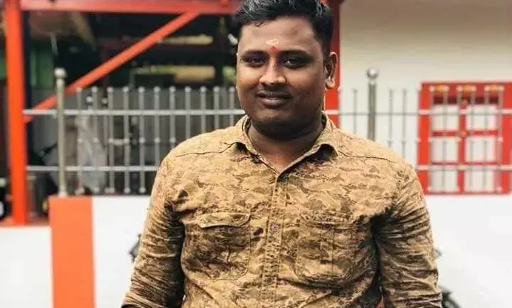 संघ कार्यकर्त्ता की हत्या से एक बार और केरल में खेला  गया  खूनी खेल