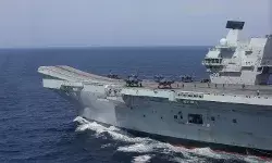 भूमध्य सागर में ब्रिटेन का लड़ाकू विमान दुर्घटनाग्रस्त