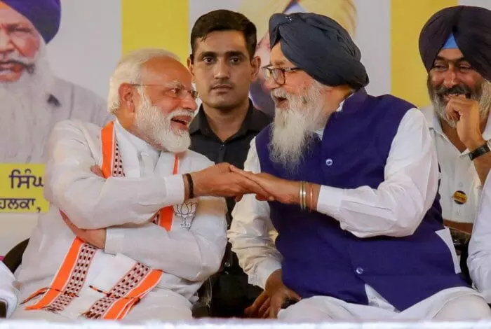 कृषि कानून वापसीः पंजाब में BJP- अकाली दल का हो सकता है भरत मिलाप।