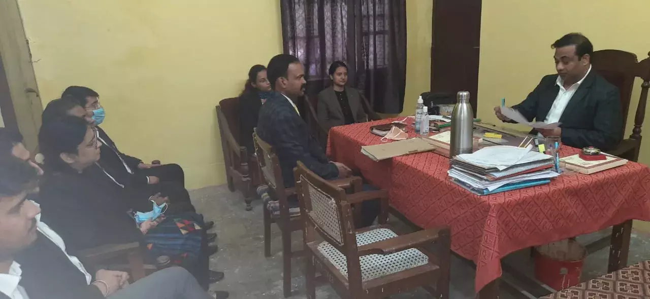 राष्ट्रीय लोक अदालत की तैयारी