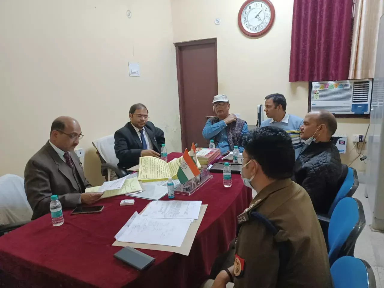 हाईजीन रेंटिग पर सहायक आयुक्त(खाद्य) ने व्यापारियों के साथ की बैठक