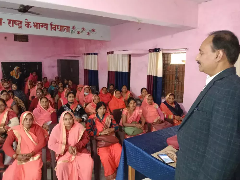 आंगनबाड़ी कार्यकत्रियों की एक दिवसीय उन्मुखीकरण कार्यशाला का  संपन्न आंगनबाड़ी कार्यकत्रियों की एक दिवसीय उन्मुखीकरण कार्यशाला का  संपन्न