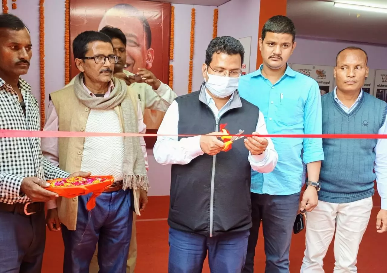 तीन दिवसीय विकास प्रदर्शनी का उद्घाटन तीन दिवसीय विकास प्रदर्शनी का उद्घाटन