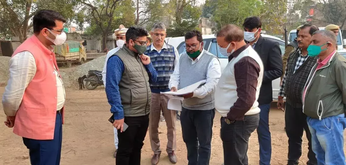 рд╕реАрежрдбреАрежрдУреж рдиреЗ рдХреА рд╢рд╣реАрдж рд░рд╛рдордЪрдиреНрджреНрд░ рд╡рд┐рджреНрдпрд╛рд░реНрдереА рд╕реНрдореГрддрд┐ рд╕реНрдерд▓ рдХреЗ рдирд┐рд░реНрдорд╛рдг рдХрд╛рд░реНрдпреЛрдВ рдХрд╛ рдФрдЪрдХ рдирд┐рд░реАрдХреНрд╖рдг рд╕реАрежрдбреАрежрдУреж рдиреЗ рдХреА рд╢рд╣реАрдж рд░рд╛рдордЪрдиреНрджреНрд░ рд╡рд┐рджреНрдпрд╛рд░реНрдереА рд╕реНрдореГрддрд┐ рд╕реНрдерд▓ рдХреЗ рдирд┐рд░реНрдорд╛рдг рдХрд╛рд░реНрдпреЛрдВ рдХрд╛ рдФрдЪрдХ рдирд┐рд░реАрдХреНрд╖рдг