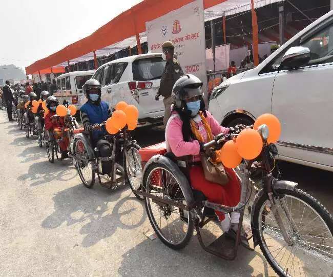 दिव्यांगजन को निःशुल्क मोटराइज्ड ट्राईसाइकिल दिव्यांगजन को निःशुल्क मोटराइज्ड ट्राईसाइकिल