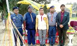 पांच दिवसीय रोवर्स एवं रेंजर प्रवेश प्रशिक्षण शिविर सम्पन्न्