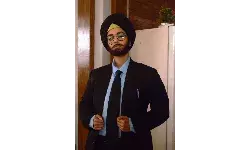 मुग्धा चापेकर ने अपनाया सरदार का लुक