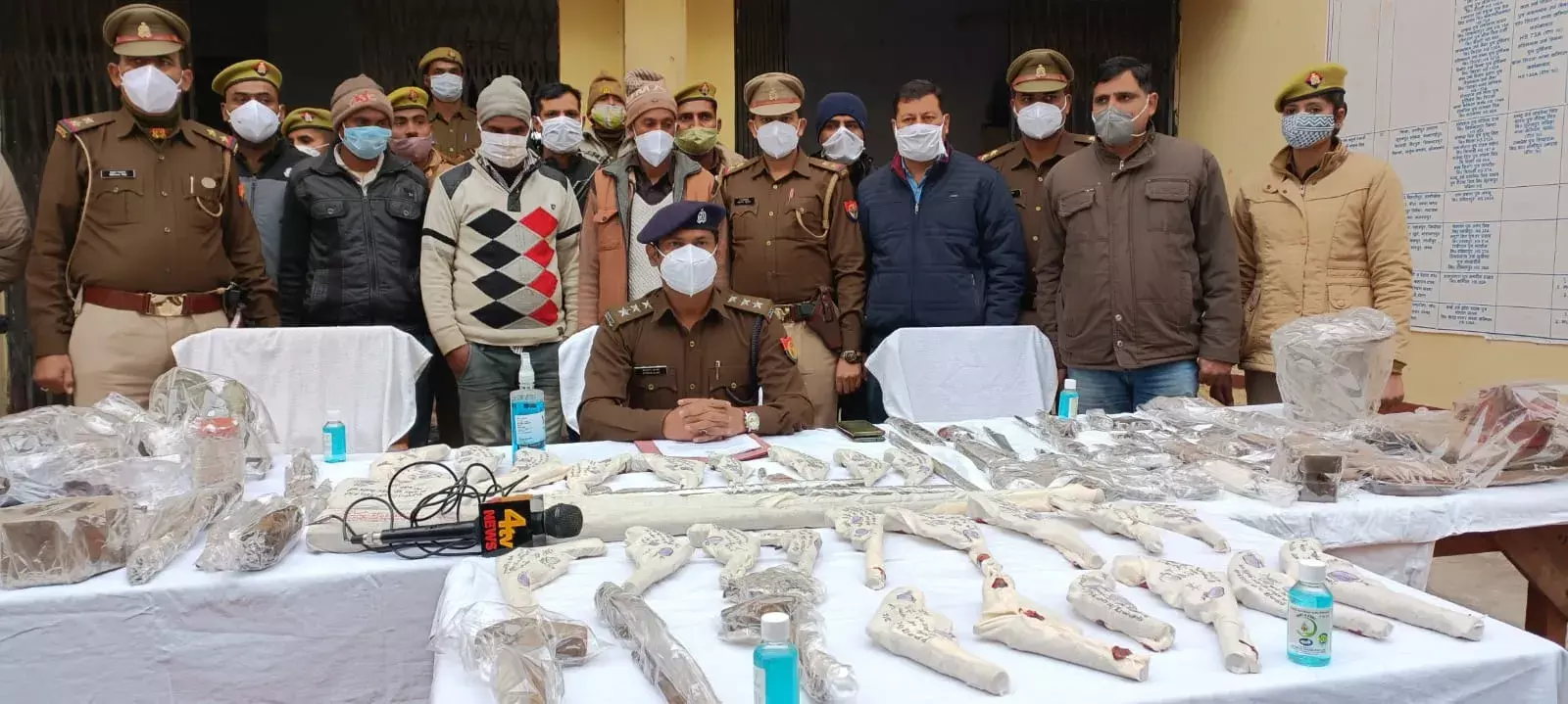 अपराध रोकथाम व अवैध शस्त्र तस्करी के विरुद्ध चलाए जा रहे अभियान