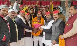 सपा प्रदेश कार्यकारिणी में सदस्य बने राजेश यादव का हुआ जोरदार स्वागत