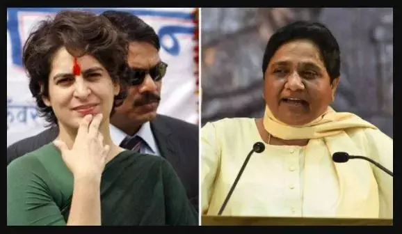 प्रियंका गांधी का बयान कहा कि उत्तर प्रदेश के चुनाव में मैं तो मायावती की चुप्पी से हैरान हूं प्रियंका गांधी का बयान कहा कि उत्तर प्रदेश के चुनाव में मैं तो मायावती की चुप्पी से हैरान हूं