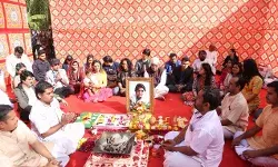 लता मंगेशकर के शीघ्र स्वस्थ होने के लिए शंकर महादेवन, आनंद वीरजी शाह और सारेगामापा के प्रतिभागियों ने किया हवन