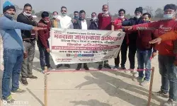 मतदाताओं को जागरूक करने के लिये मैत्री क्रिकेट प्रतियोगिता का हुआ आयोजन