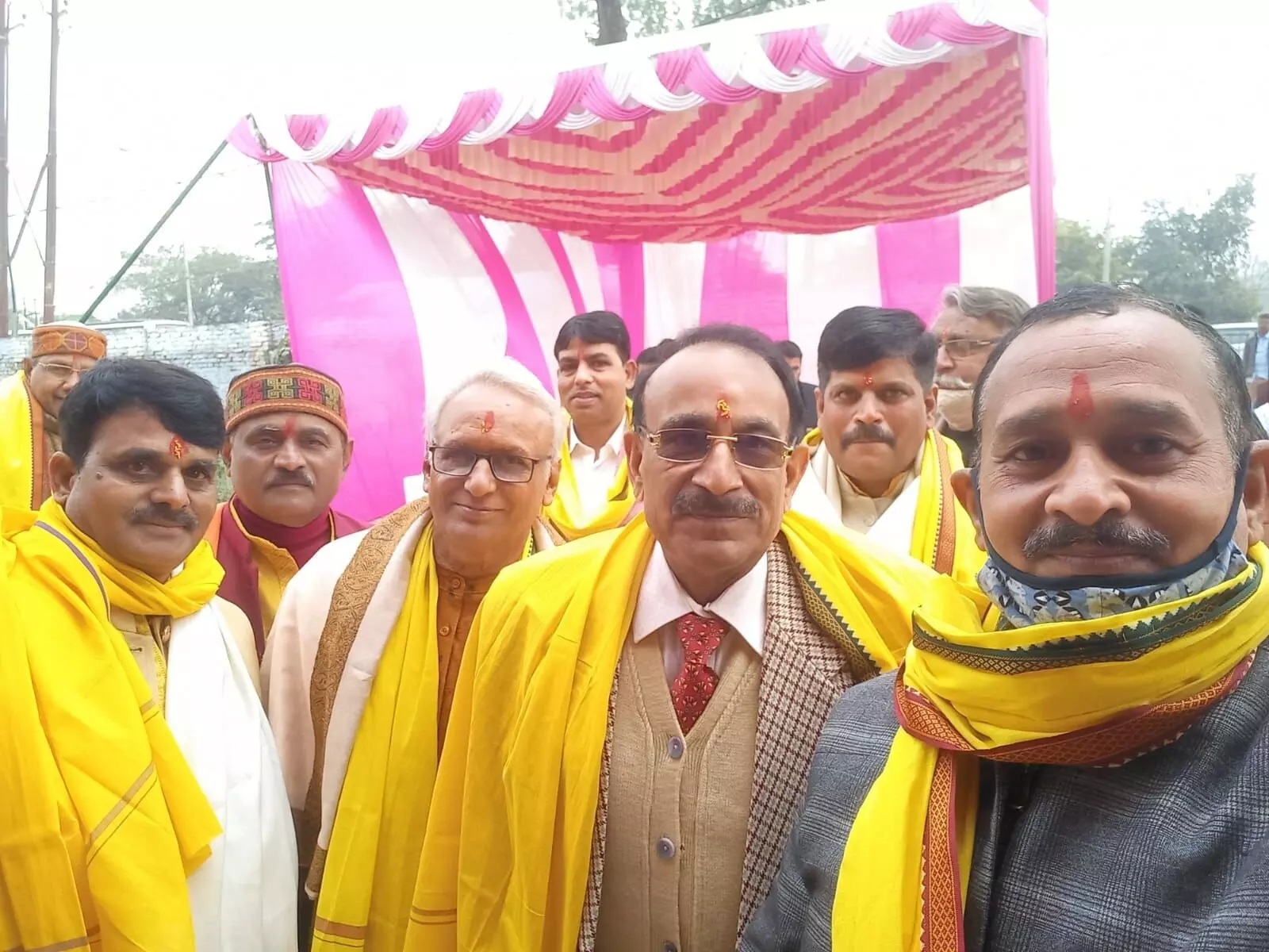माता सरस्वती की मूर्ति स्थापना कर हुई प्राण प्रतिस्ठा