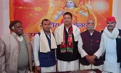 सवर्ण युवा महासभा के राष्ट्रीय अध्यक्ष सुशील शुक्ला ने सपा का दामन थामा