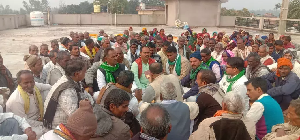 भारतीय किसान यूनियन की मासिक बैठक संपन्न भारतीय किसान यूनियन की मासिक बैठक संपन्न