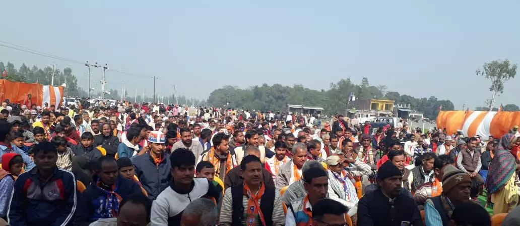 यह चुनाव नाली विकास का नहीं बल्कि जिन्ना बनाम मोदी का है चुनाव: ब्रजभूषण सिंह