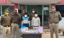 नगदी व सामान सहित दो चोर गिरफ्तार, भेजा जेल