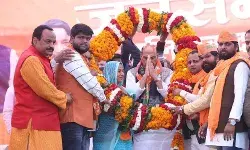 भाजपा ने धारा 270 और मंदिर बनने का काम किया ------ राजनाथ सिंह