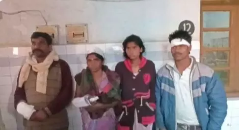 भाजपा व सपा समर्थक भिड़े, फायरिंग में सात लोग घायल एक कि हालत गम्भीर