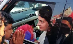 पूर्व विधायक ने किया प्रियंका गांधी का जोरदार स्वागत