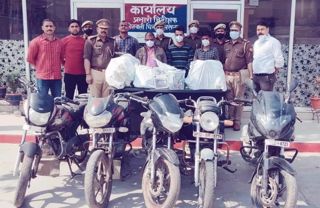वाहन चोर गैंग का भंडाफोड़ 3 चोर एक बाल अपचारी गिरफ्तार वाहन चोर गैंग का भंडाफोड़ 3 चोर एक बाल अपचारी गिरफ्तार