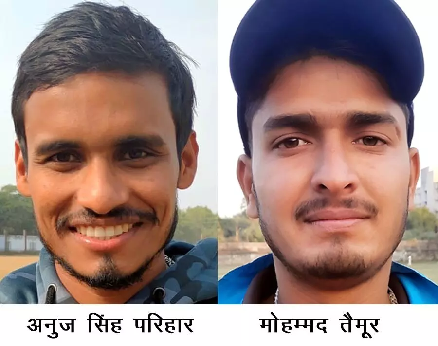 अनुज और तैमूर बने जीत के नायक अनुज और तैमूर बने जीत के नायक