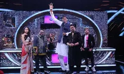 सारेगामापा के सेट पर दुनिया की सबसे छोटे कद की महिला और भारत का सबसे ऊंचा आदमी