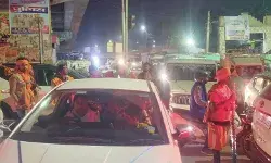 जाम से जनता कर रही त्राहिमाम पहरेदार रहे नाकाम इसके जिम्मेदार इस ओर अपनी आंखें नहीं रहे खोल