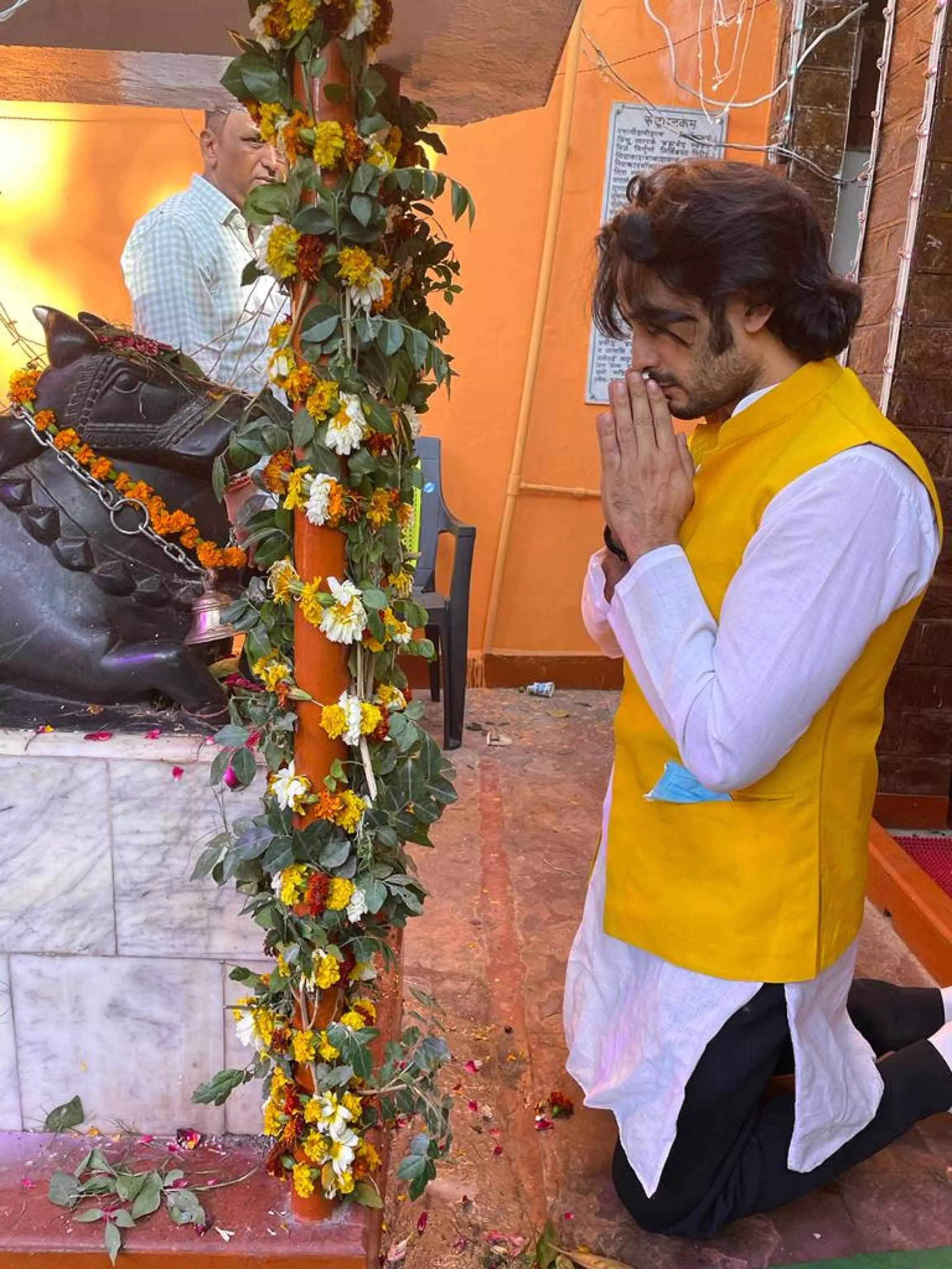 सिद्धार्थ अरोड़ा ने किये काल भैरव के दर्शन