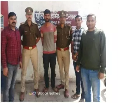 सरोजनी नगर पुलिस ने फरार इनामी को किया गिरफ्तार