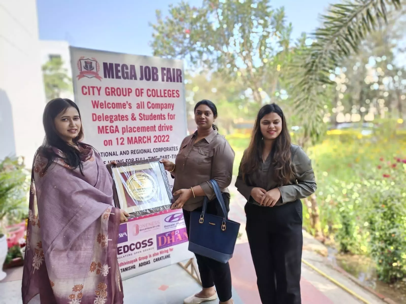 सिटी ग्रुप ऑफ कालेज में मेगा जॉब फेयर कार्यक्रम का हुआ आयोजन