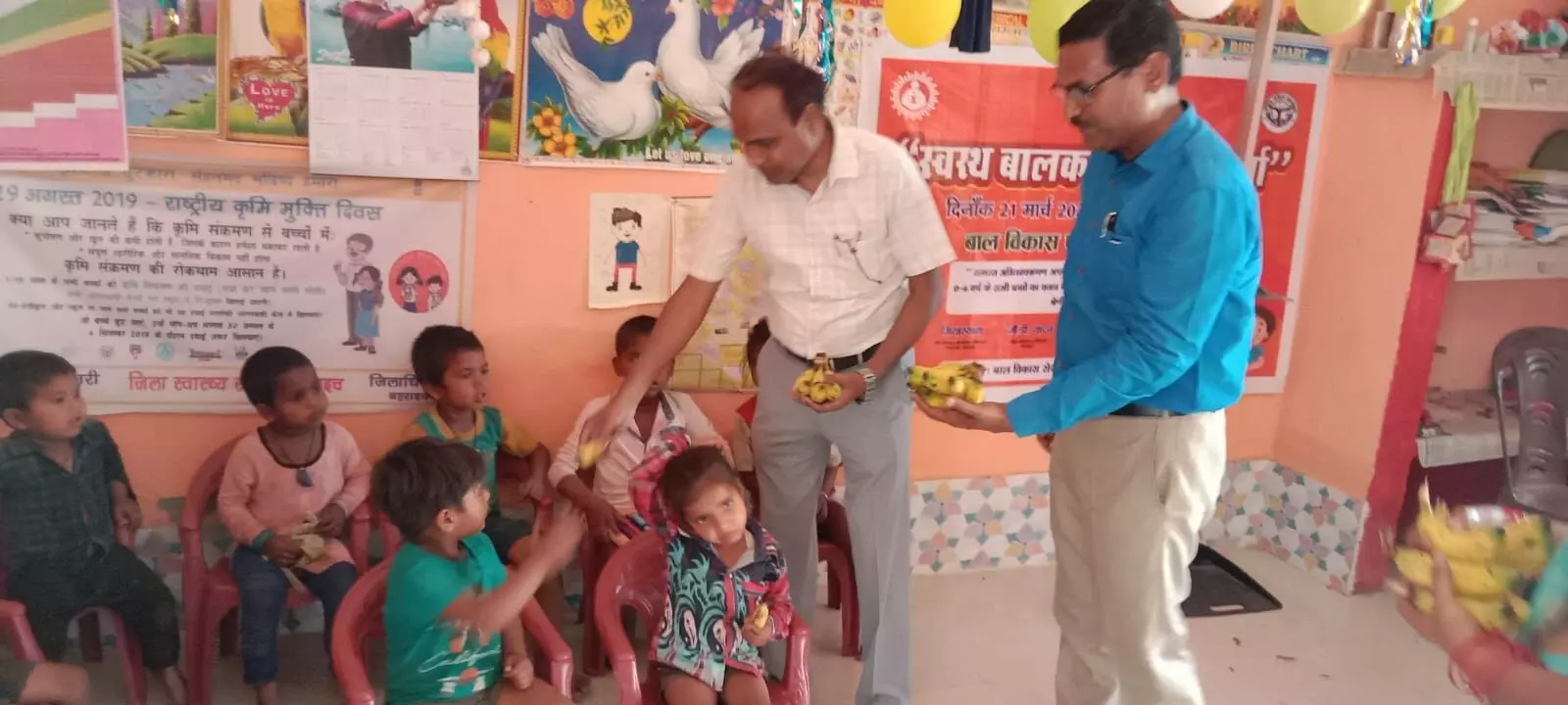 आंगनबाड़ी केंद्रों पर पोषण पखवाड़े का हुआ शुभारंभ