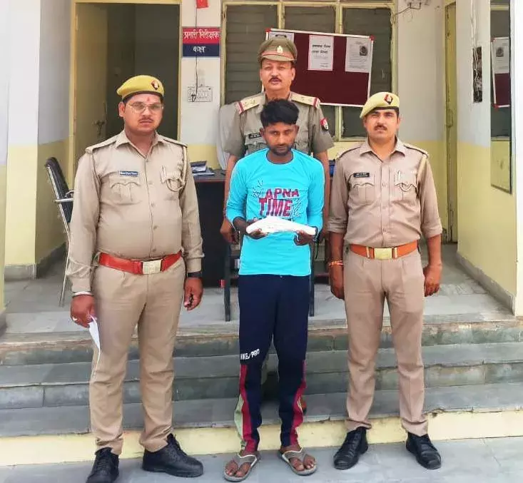 तमंचे के साथ एक शातिर गिरफ्तार