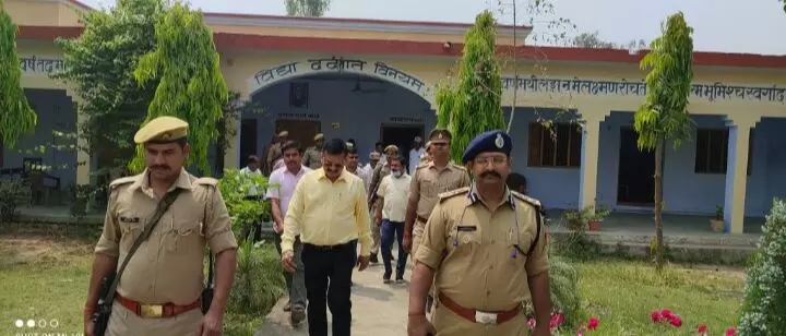डीएम व एसएसपी ने दो परीक्षा केन्द्रों का किया निरीक्षण डीएम व एसएसपी ने दो परीक्षा केन्द्रों का किया निरीक्षण