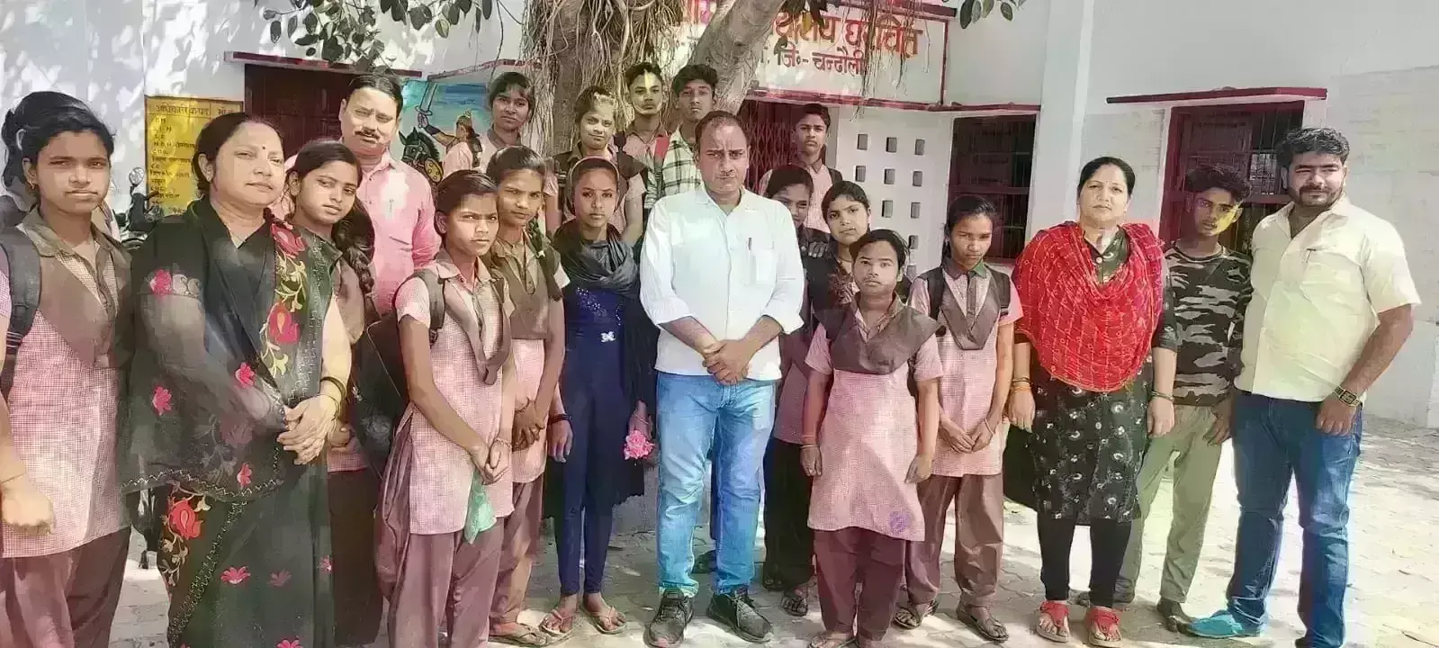 प्राथमिक विद्यालय रूपईडीहा में आयोजित हुआ बच्चों का विदाई समारोह