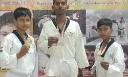 राष्ट्रीय ताइक्वाण्डो प्रतियोगिता में जनपद को मिले 3 पदक राष्ट्रीय ताइक्वाण्डो प्रतियोगिता में जनपद को मिले 3 पदक