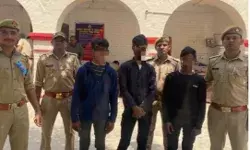 रहीमाबाद छेत्र में हुई चोरियों में मिली पुलिस को सफलता तीन शातिर चोर गिरफ्तार