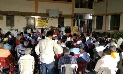 रामोत्सव कार्यक्रम की बैठक में उमड़े विश्व हिंदू परिषद के सदस्य