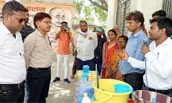 नुक्कड़ नाटक कर पेयजल व स्वच्छता मिशन के प्रति किया जागरूक