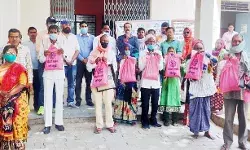 रोटरी क्लब ने क्षयरोगियों को पुष्टाहार का किया वितरण