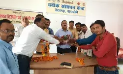 नवागत खंड शिक्षा अधिकारी के स्वागत का सिलसिला जारी नवागत खंड शिक्षा अधिकारी के स्वागत का सिलसिला जारी