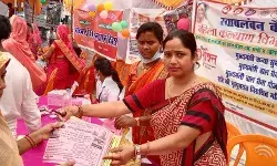 मिशन शक्ति फेज-4.0 के अंतर्गत स्वाबलंबन कैंप