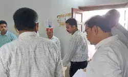 *मुख्य विकास अधिकारी ने विकास भवन के कार्यालयों का किया निरीक्षण*