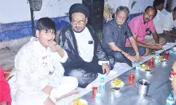 जैन की रोजा कुशाई में सामूहिक इफ्तार, जुटे रोजेदार