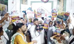 अलविदा जुमे में शिया जामा मस्जिद पर उमड़ी भारी उमड़ी अलविदा जुमे में शिया जामा मस्जिद पर उमड़ी भारी उमड़ी