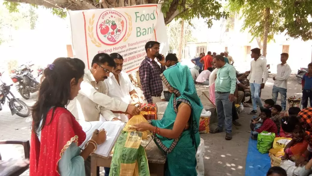 राशन की किट उपलब्ध कराने वाली एहसास फूड बैंक बधाई की पात्र- चंद्रशेखर वर्मा